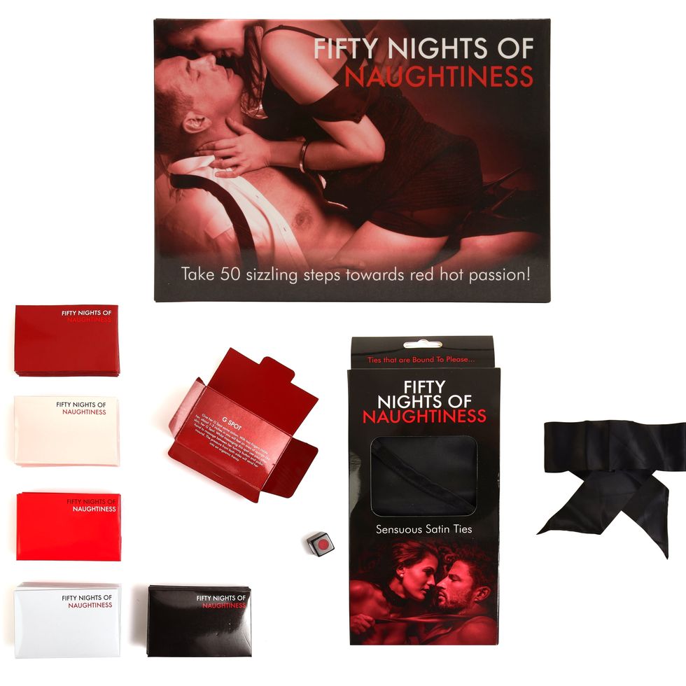 Best Adult Sex Game - Couples Gift - Fifty Shades of Naughty - PARTY BLOX