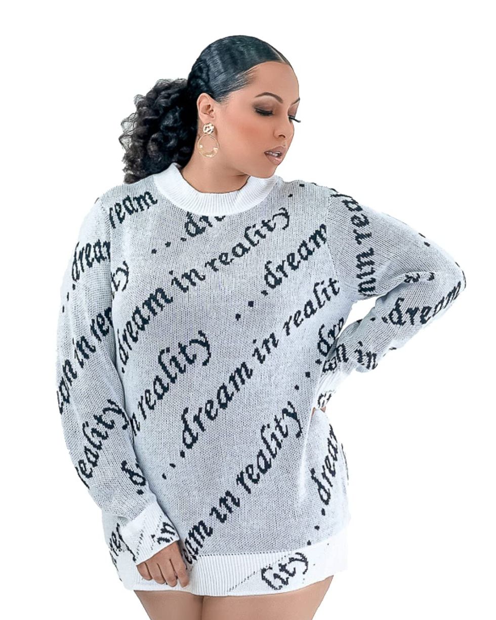 Dream in Reality Relaxed Fit Sweater