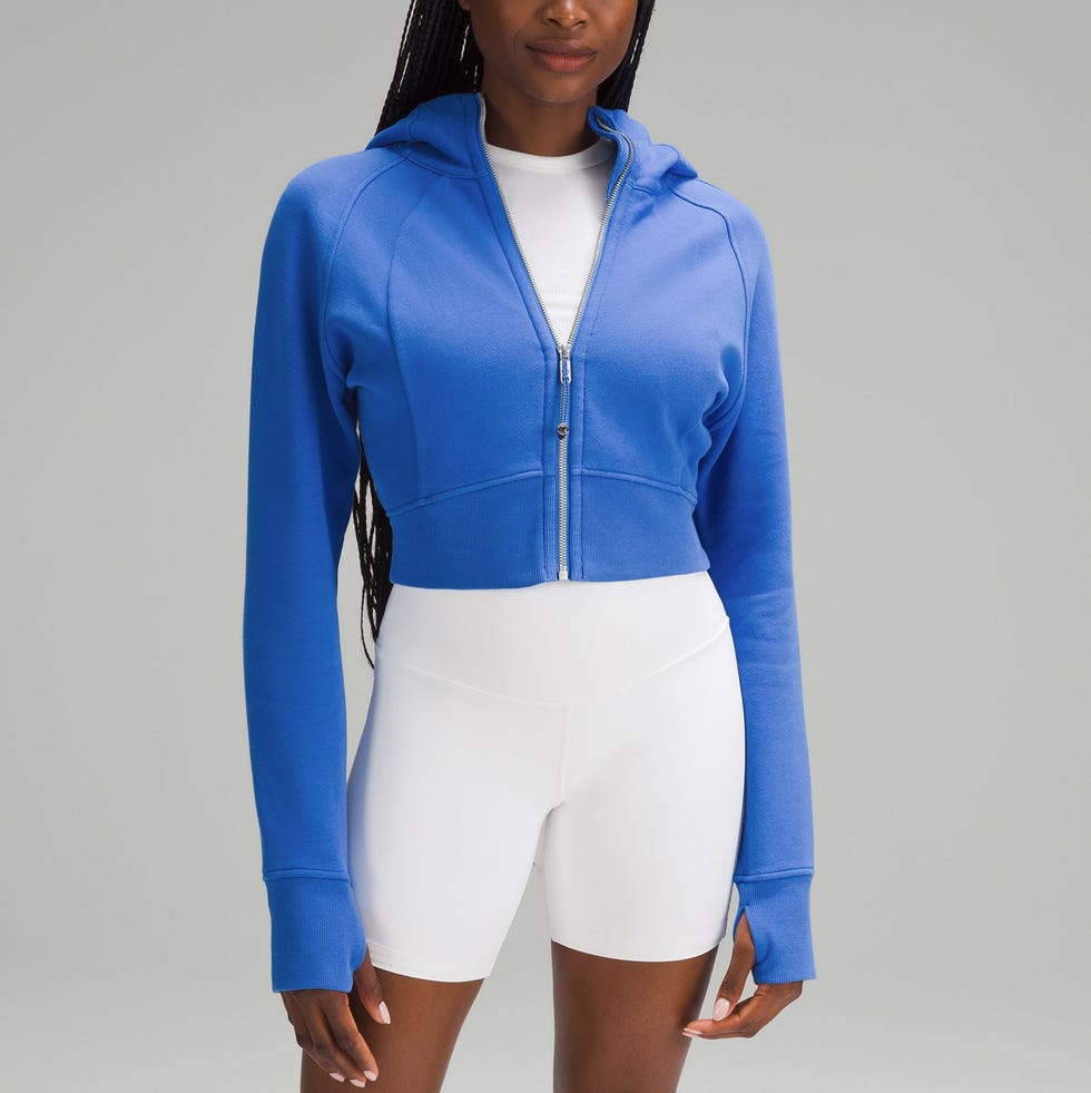 Scuba Full-Zip Cropped Hoodie Scuba Full-Zip Cropped Hoodie