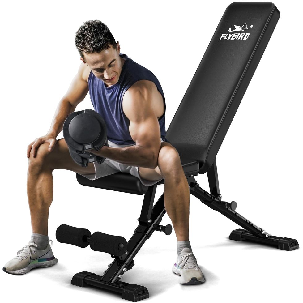 BASICS FLAT WEIGHT WORKOUT EXERCISE BENCH [2023] BEST WEIGHT BENCH 