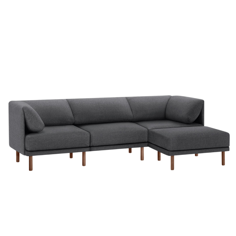 Range 4-Piece Sectional Lounger