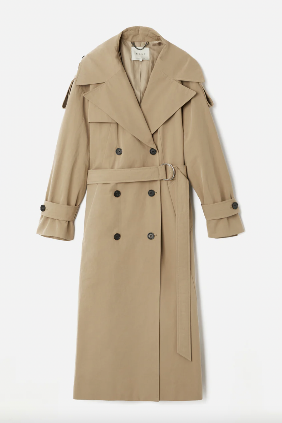 Lucky Vintage 80s Classic Belted Trench