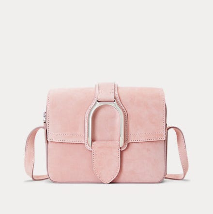 Welington Calf-Suede Crossbody Bag Welington Calf-Suede Crossbody Bag