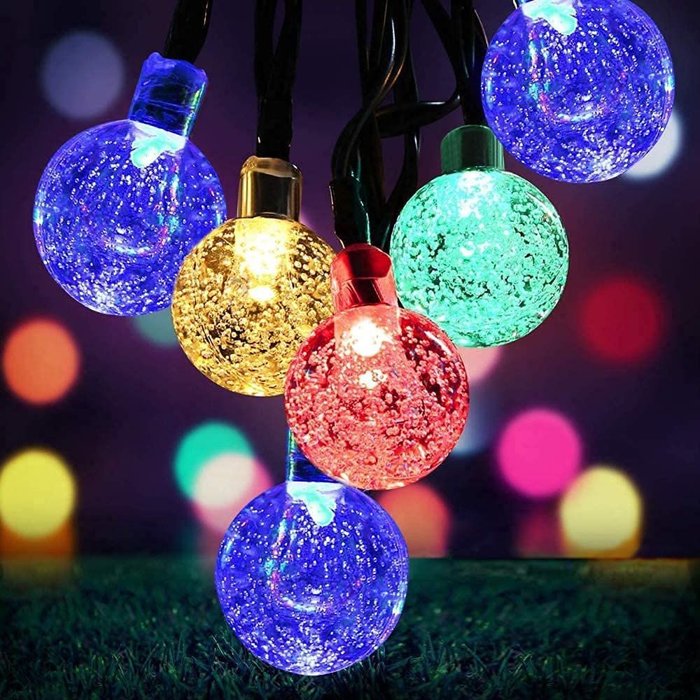 Solar christmas store string lights