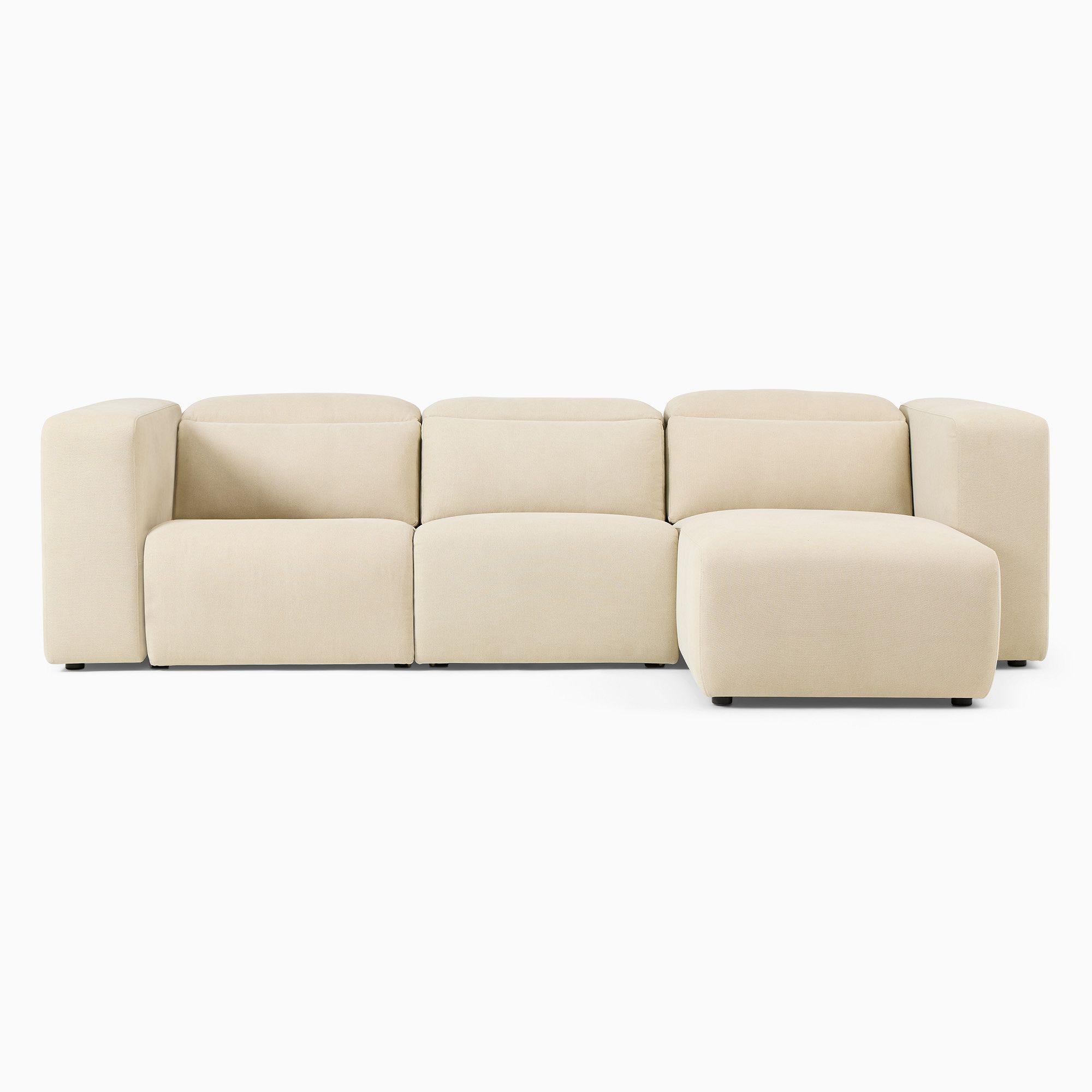 West elm clearance reclining sectional