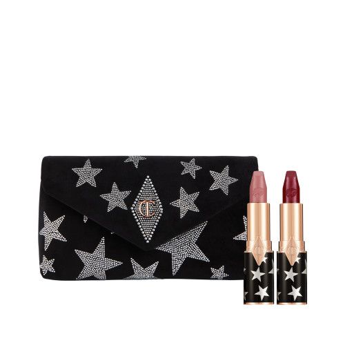 NEW! CHARLOTTE’S ROCK STAR BEAUTY ICONSLIMITED EDITION MAKEUP BAG & LIP KIT