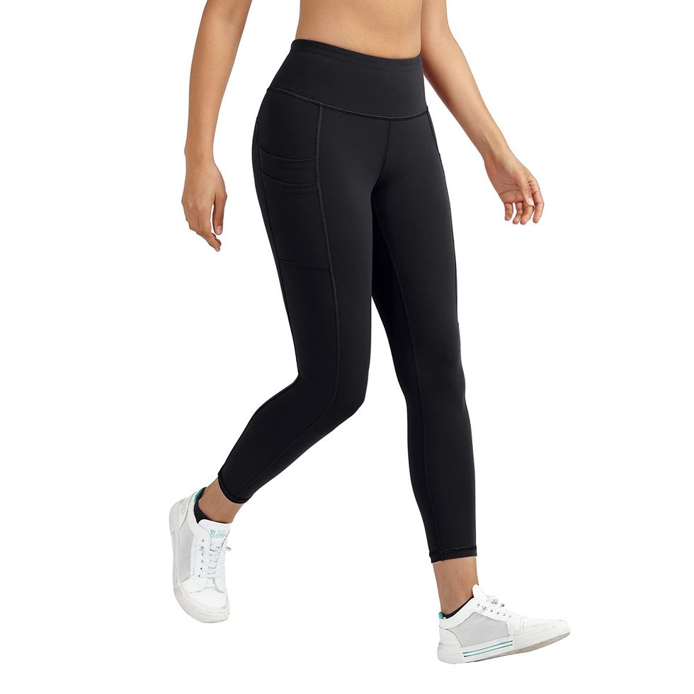 Black Cotton Leggings for Women, High Waisted Workout Leggings Depot Tummy  Control Tights for Women Running Yoga Pants at  Women's Clothing store