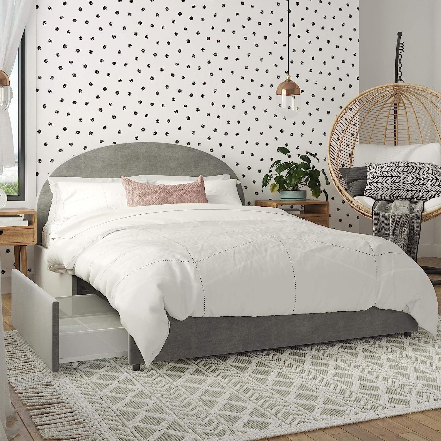 Best queen size bed deals with storage