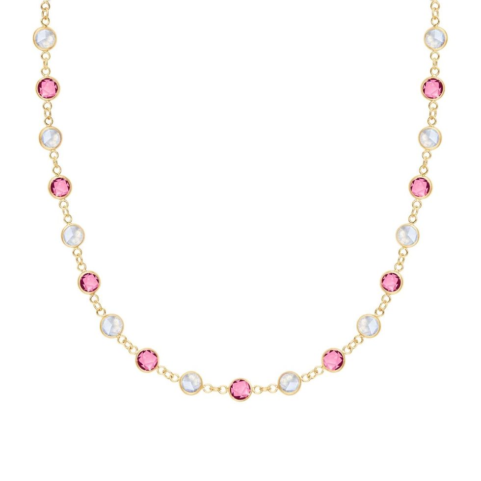 Pink Awareness - Pink Tourmaline and Moonstone Jewelry