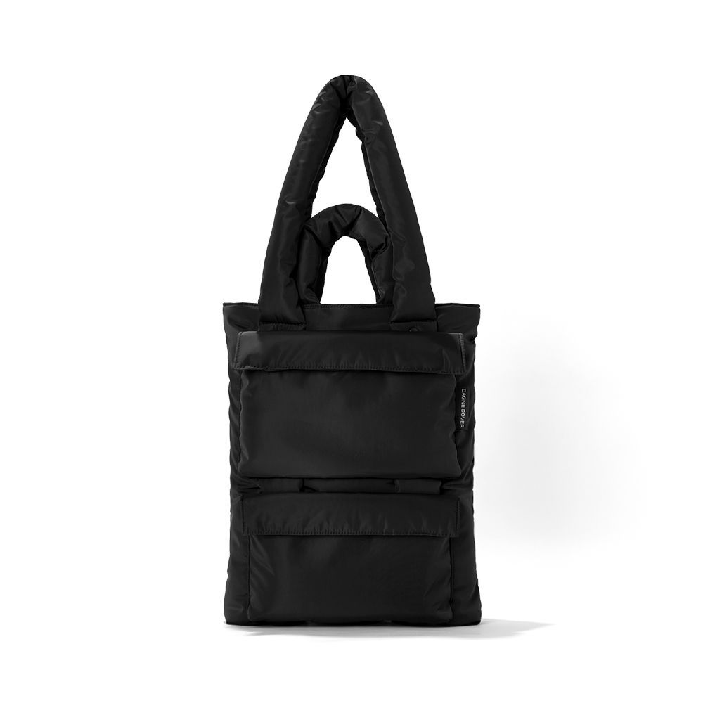 Black best sale puffer tote