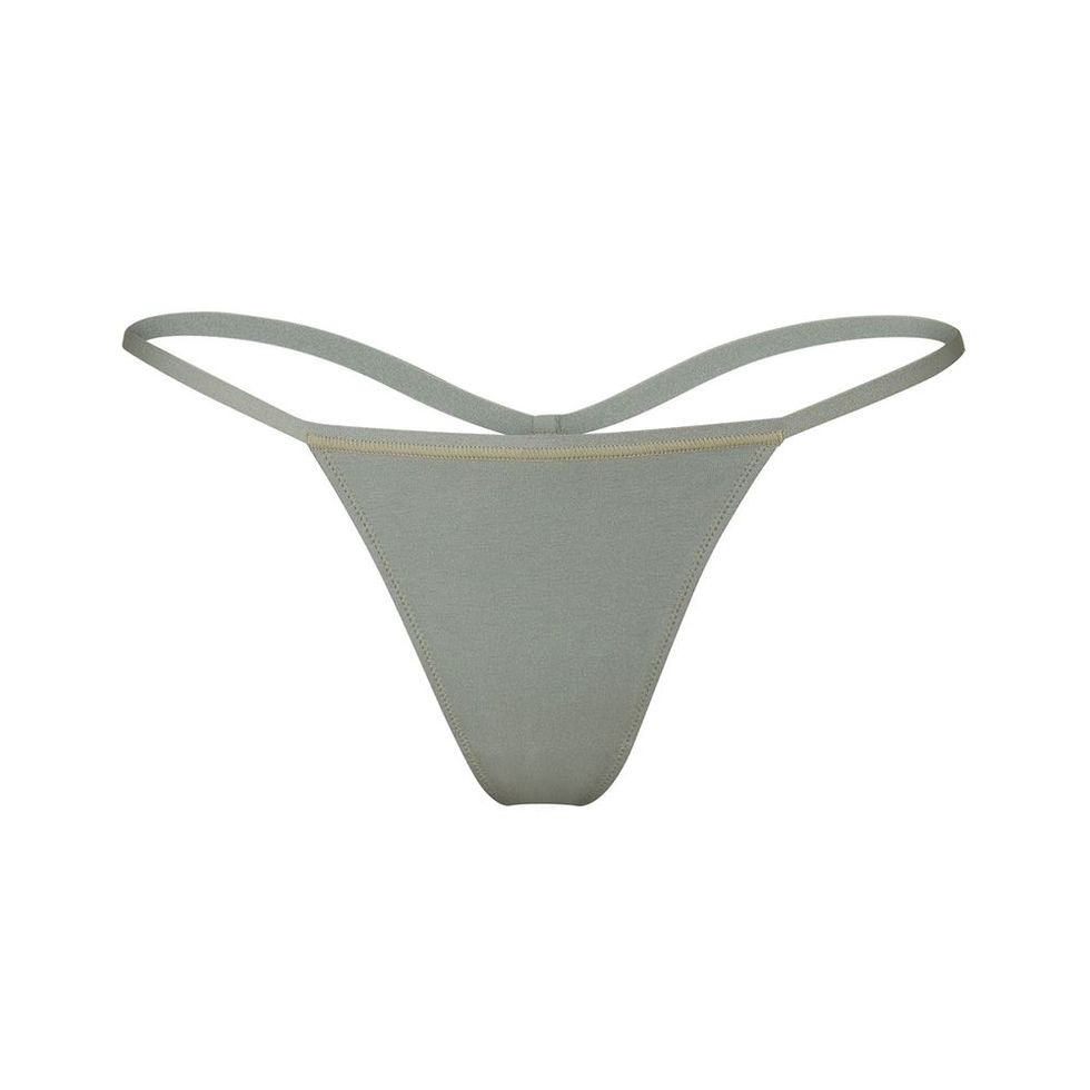 Cotton Jersey T-String Thong 