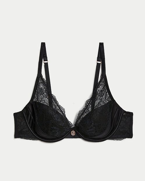 Out From Under Rosie Lace Padded Plunge Bra