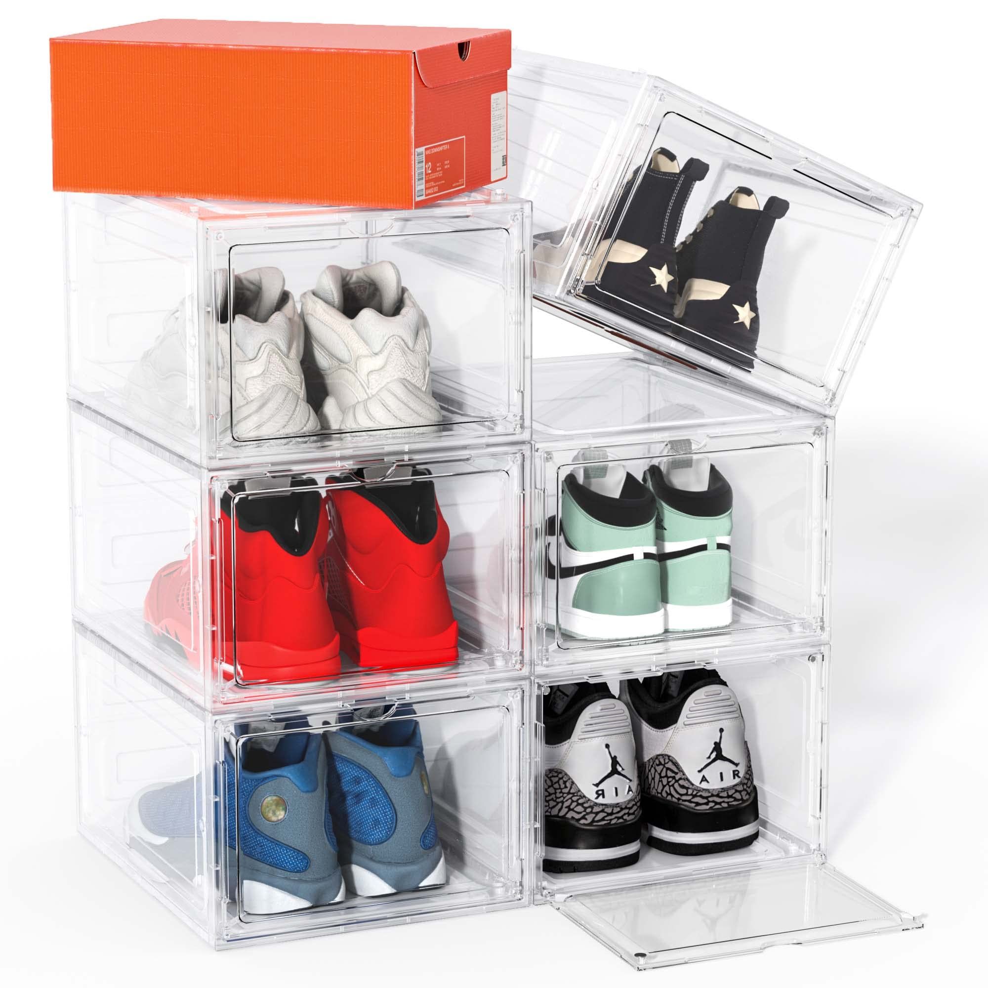 Shoe rack hot sale for boxes