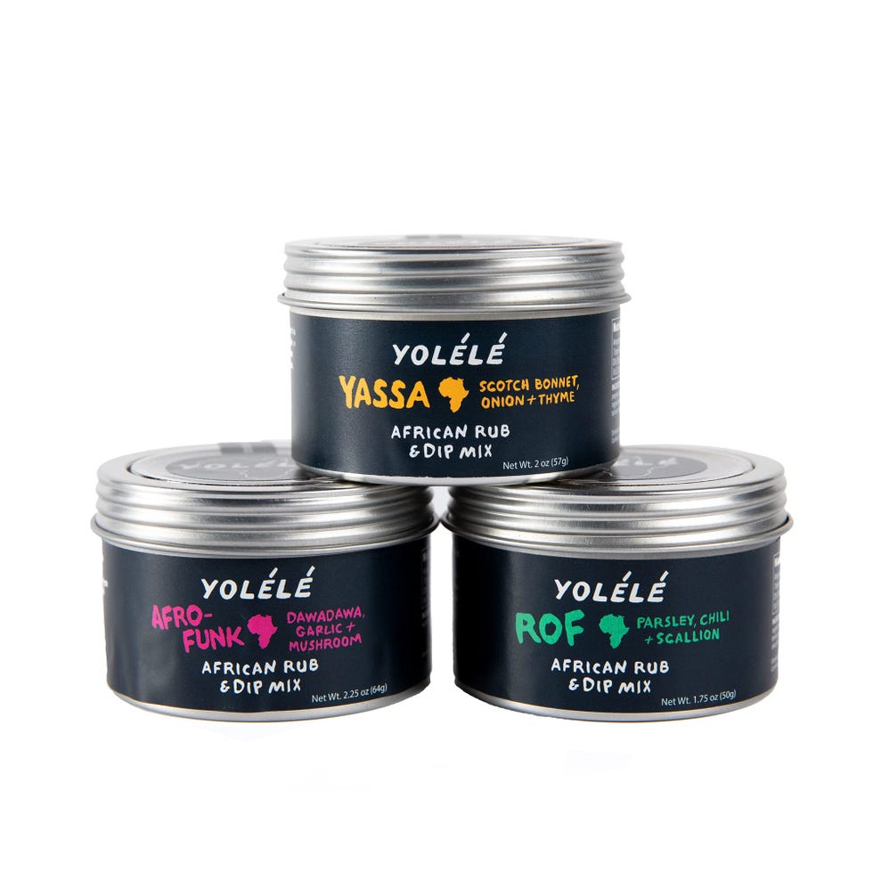 Yolélé Bold West African Spice Rub/Dip Mix Trio