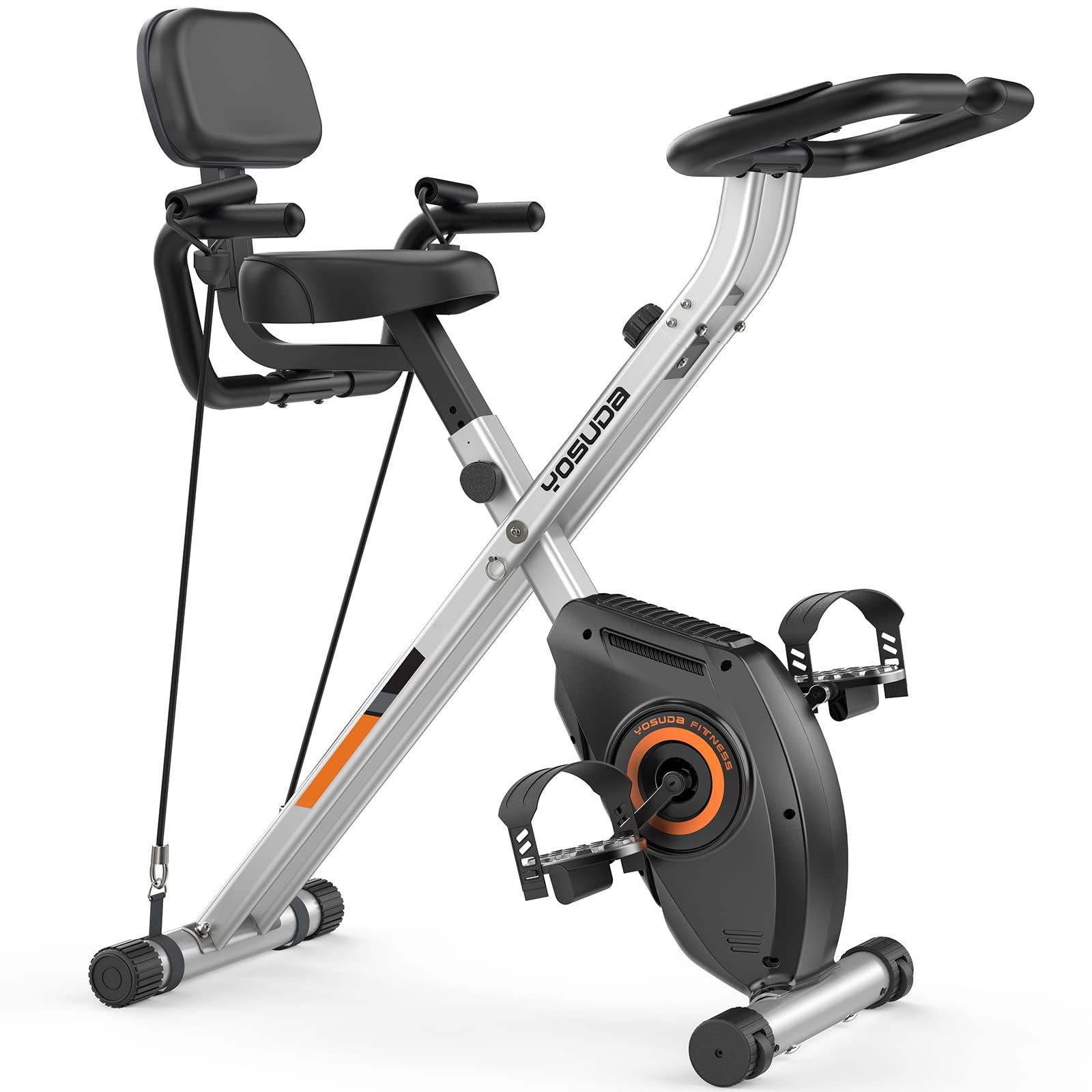 Best folding best sale recumbent exercise bike