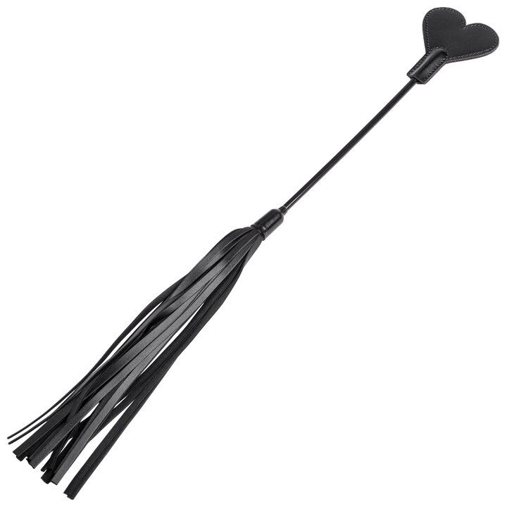 Ace of Hearts Double Ended Flogger & Crop