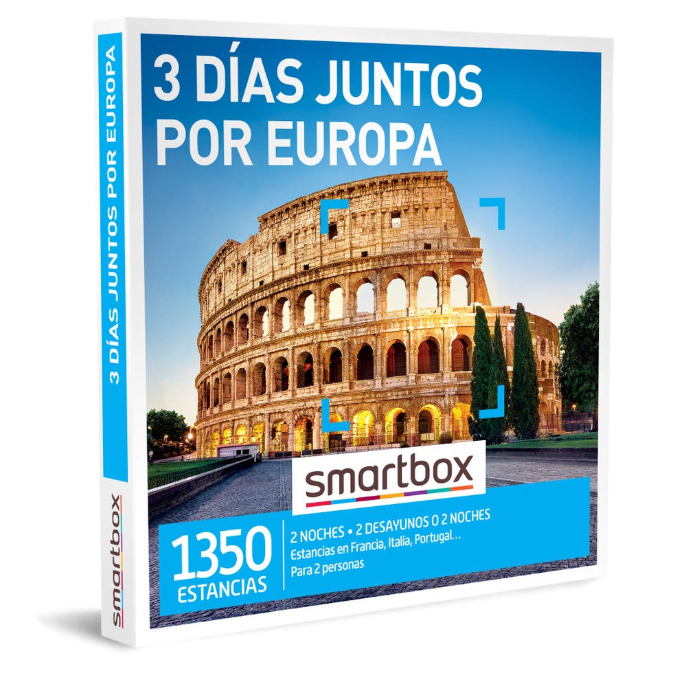 Smartbox Caja regalo 3 días juntos por Europa