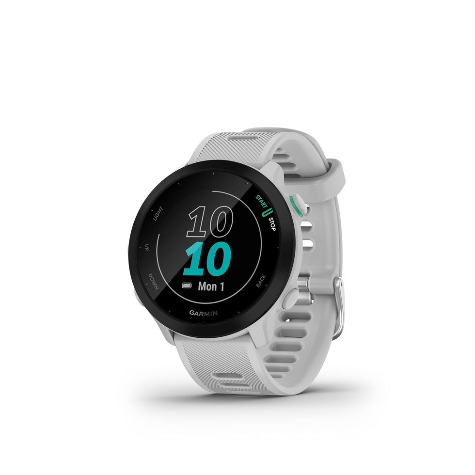 Forerunner 55 - Reloj inteligente para running con GPS, planes de entrenamiento, notificaciones y seguimiento del bienestar