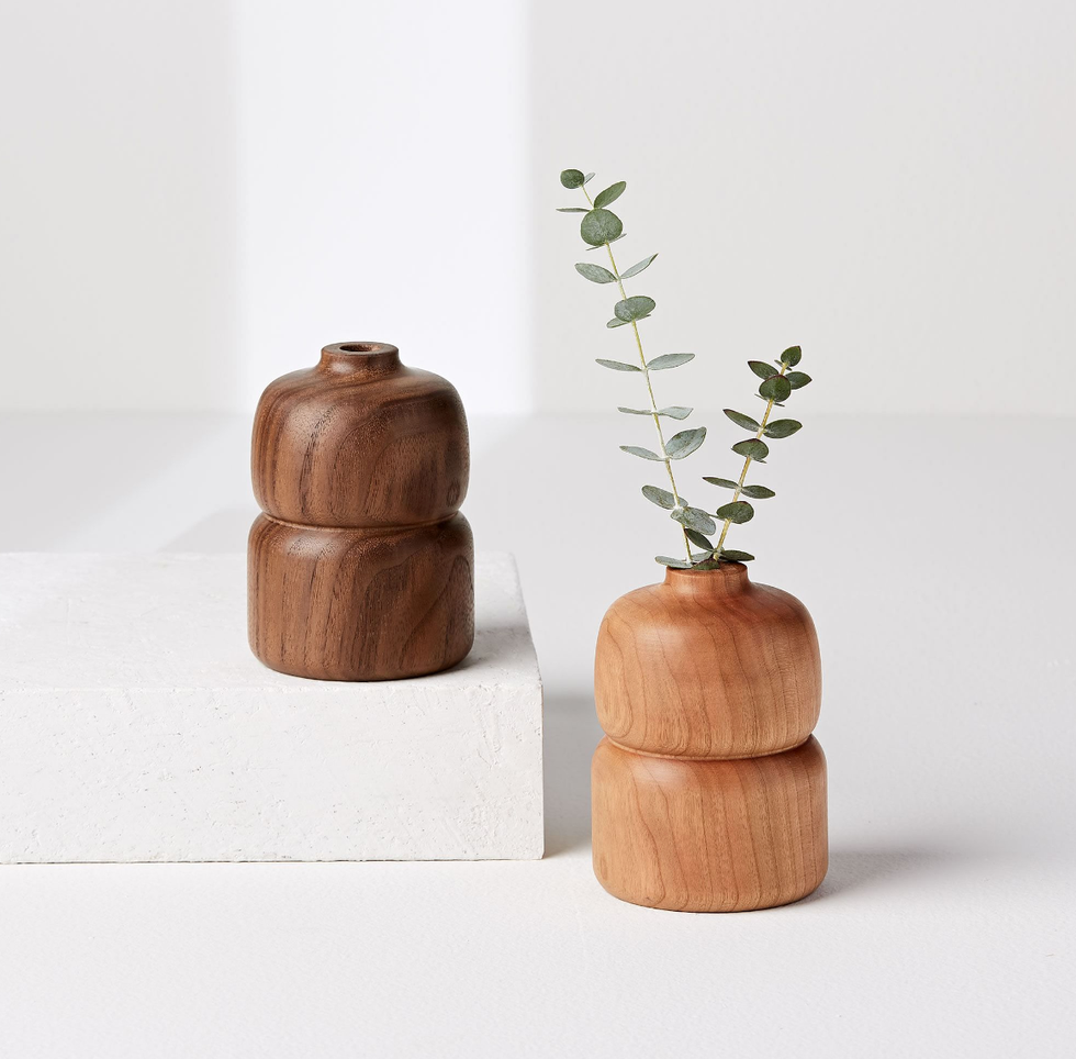 Hardwood Bud Vase