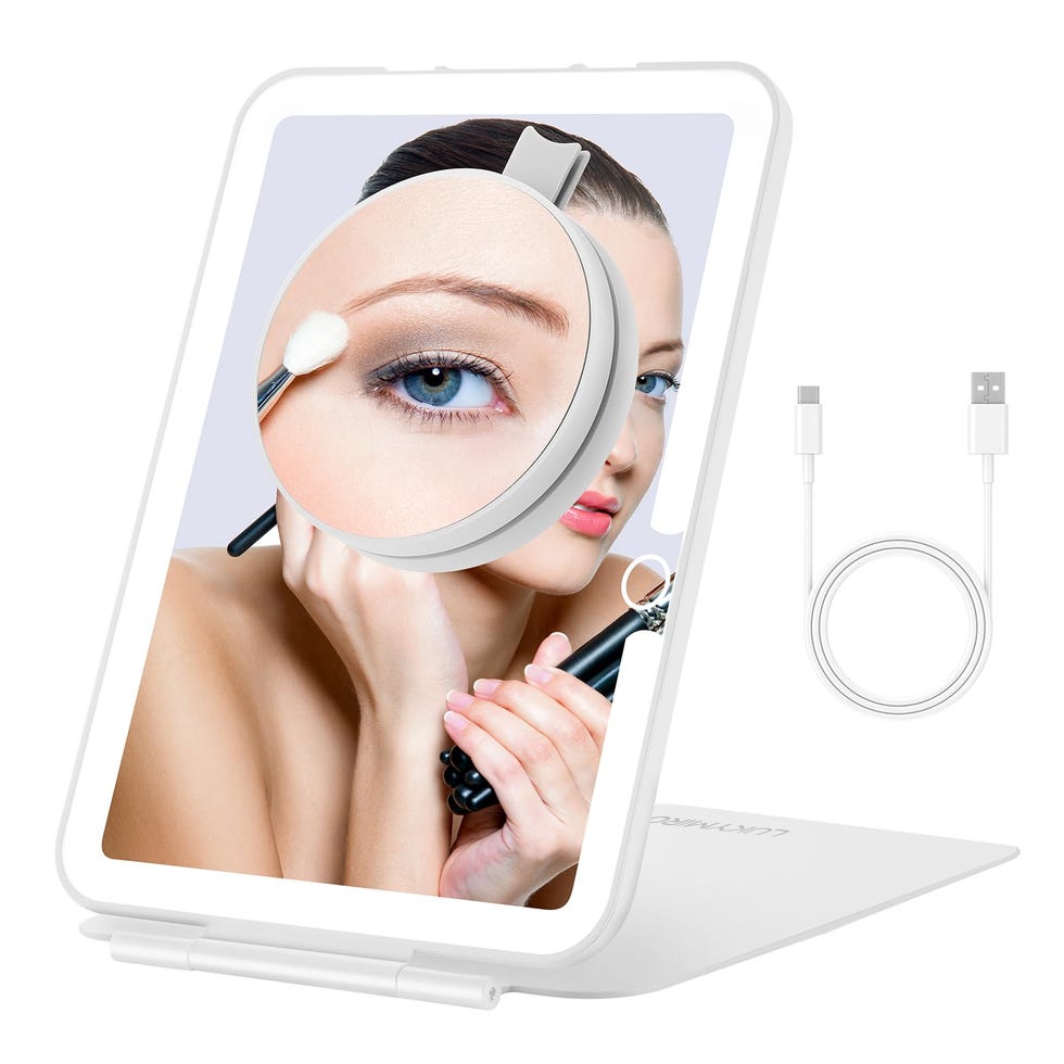 Rechargeable Travel Makeup Mirror 