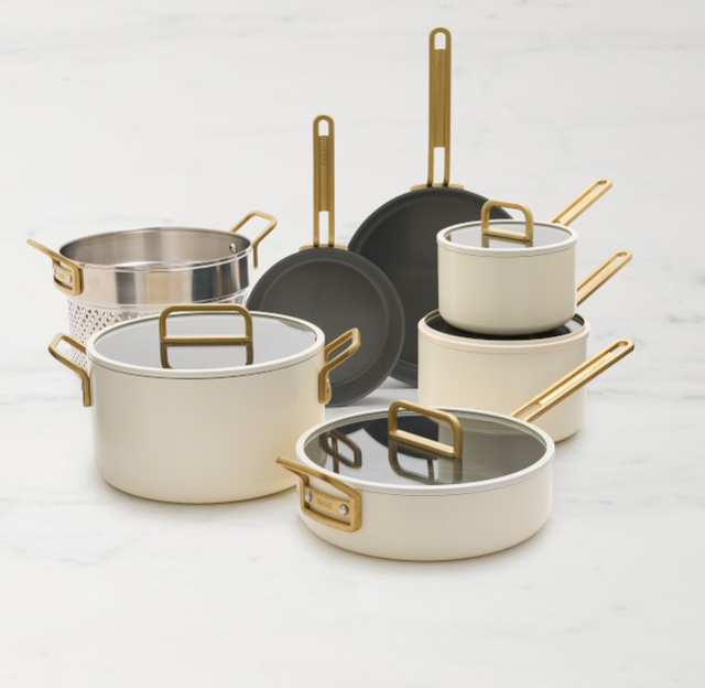 Ceramic Nonstick 11-Piece Cookware Set