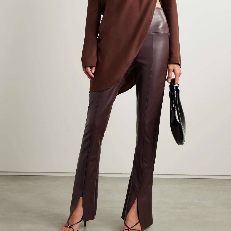 Spat Vegan Leather Flared Leggings Spat Vegan Leather Flared Leggings