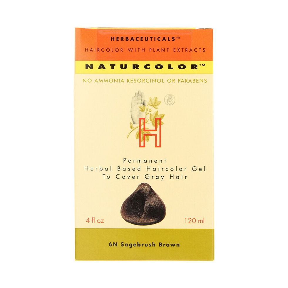 Permanent Herbal Based Haircolor Gel