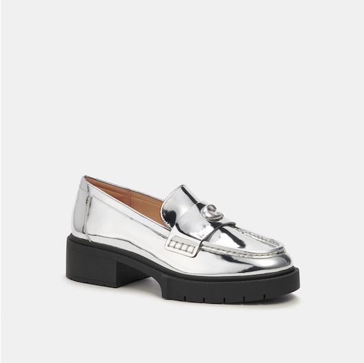 TINSTREE White Chunky Loafers,Business Casual Loafers