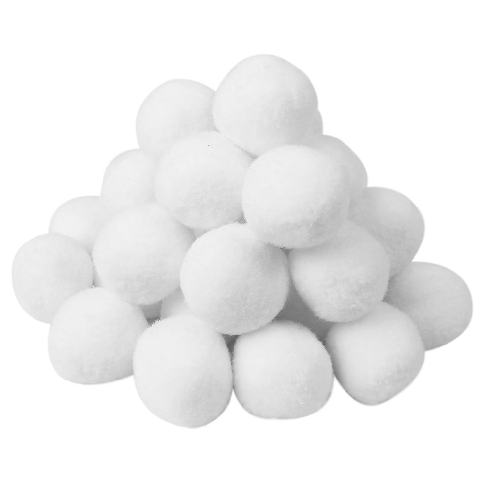30-Pk Fake Snowballs for Kids I Indoor Snowball Fight Set I Artificial  Snowballs for Kids Indoor & Outdoor I Realistic White Plush Snowballs I