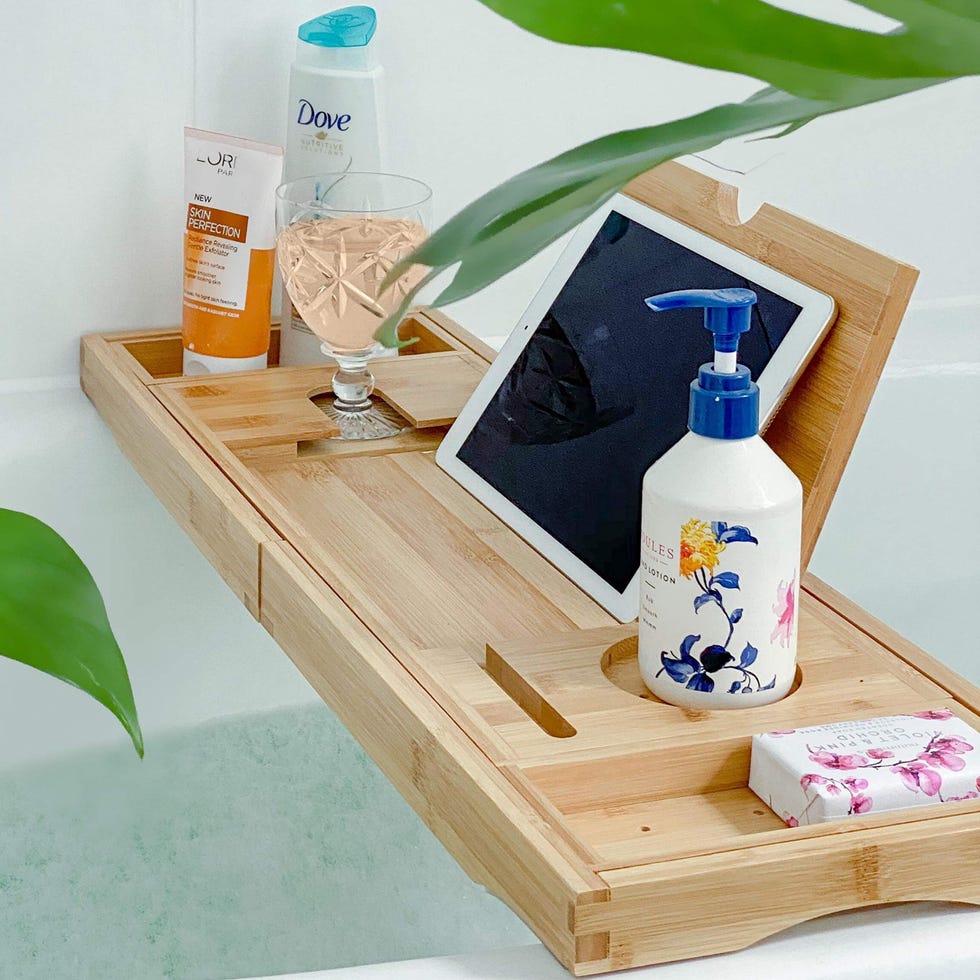 John Lewis ANYDAY Bamboo Under-Sink Shelves