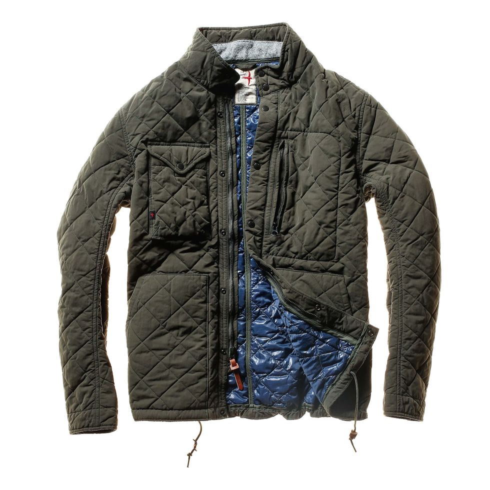 The Relwen Quilted Tanker Jacket Is Back in Stock at Huckberry
