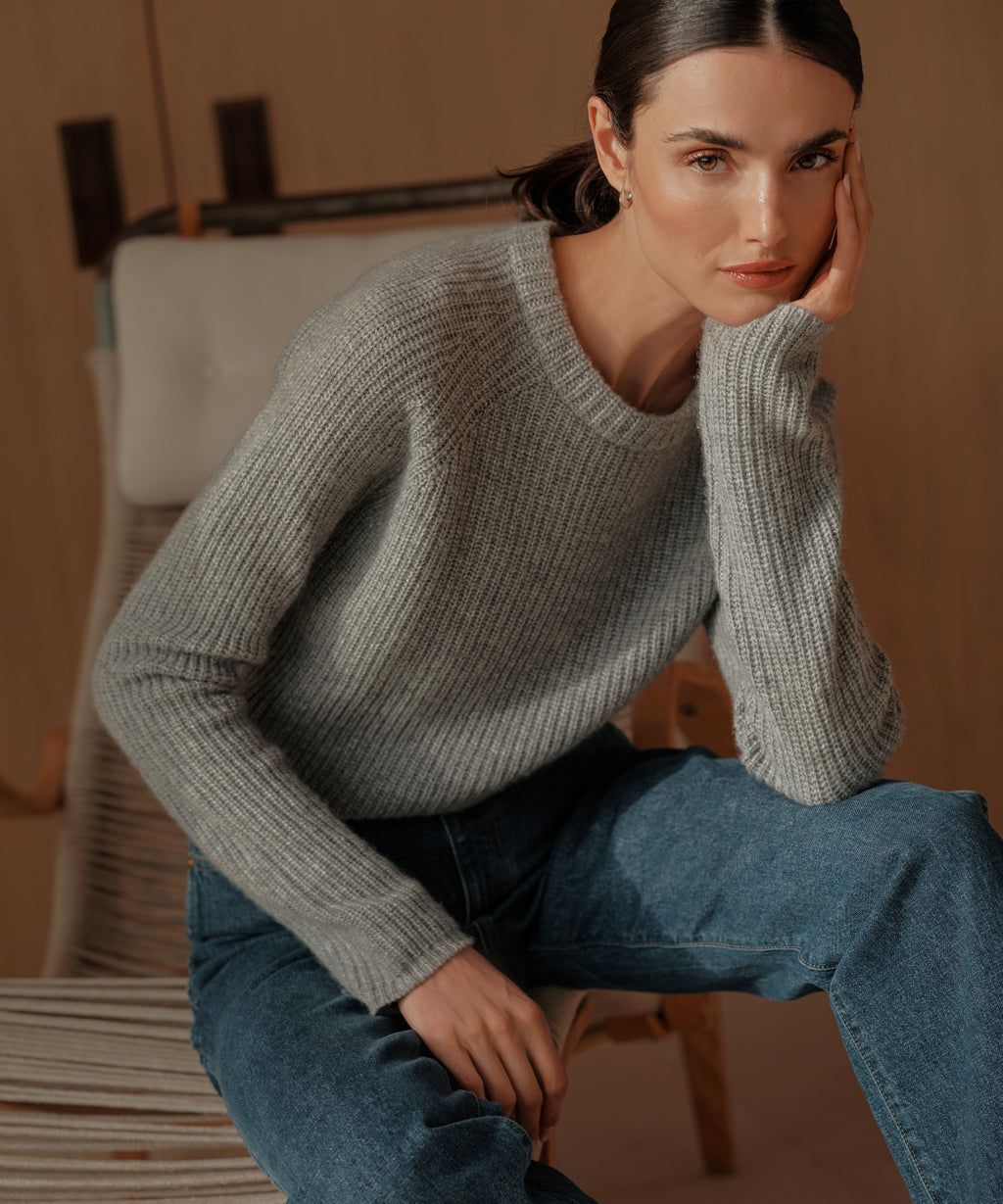 Reformation deals fisherman sweater