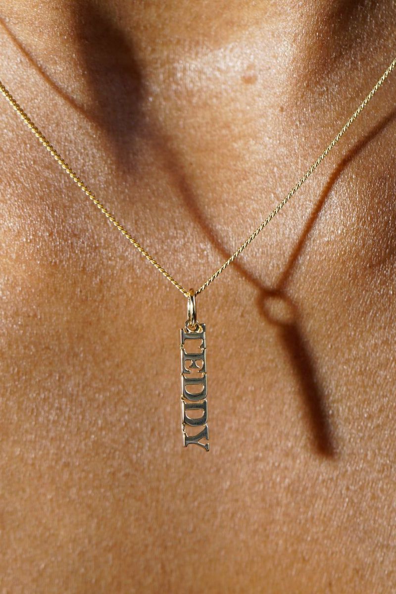 Custom Name Necklace, 18K Gold Plated Name Necklace, Personalized Name Necklace, Birthday Gift for Her, 2023 Christmas Gift, Gift for Mom