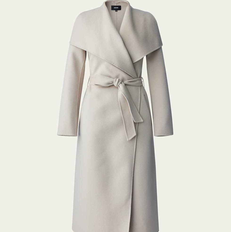 Mai Wool Belted Wrap Coat Mai Wool Belted Wrap Coat
