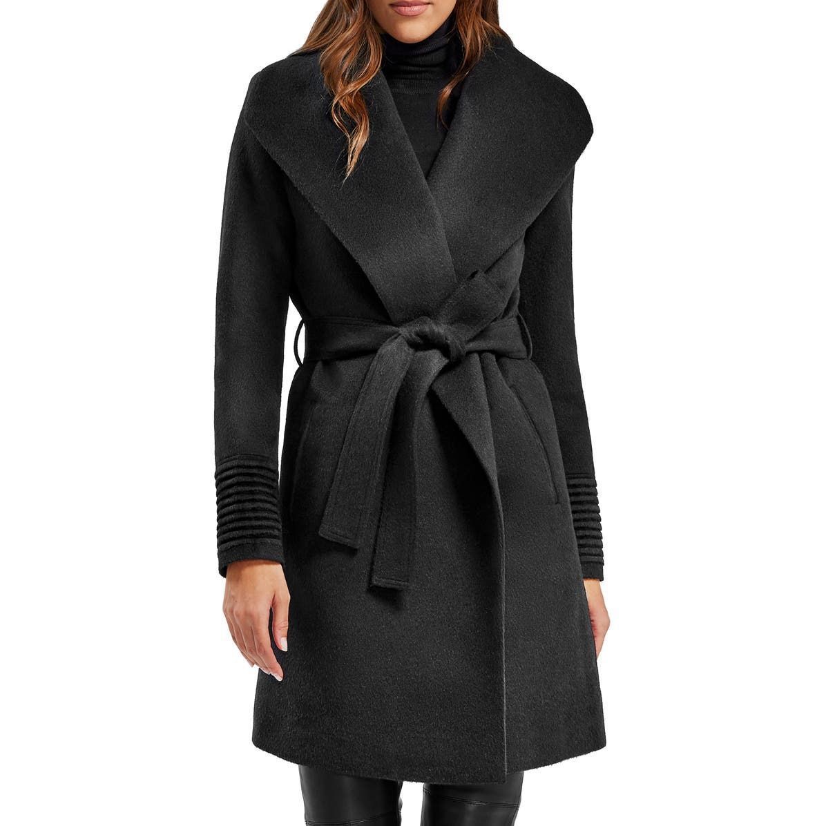 Calvin klein sales shawl collar coat