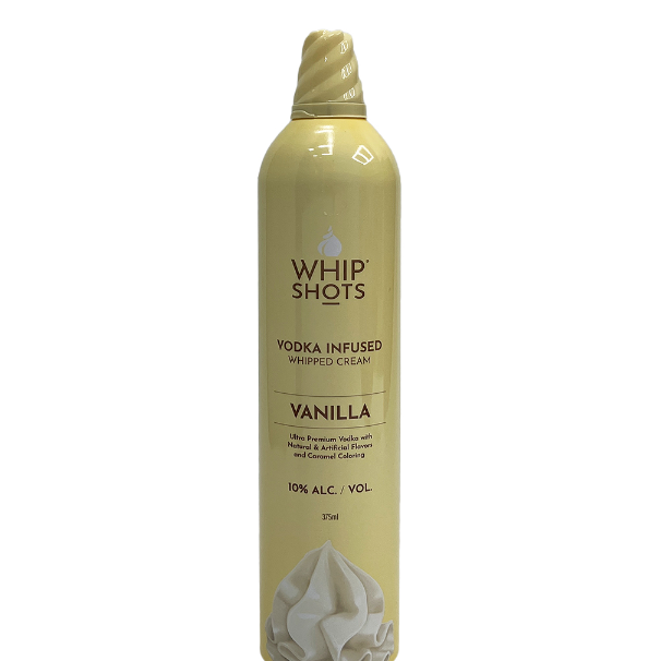 Vanilla Vodka Infused Whipped Cream