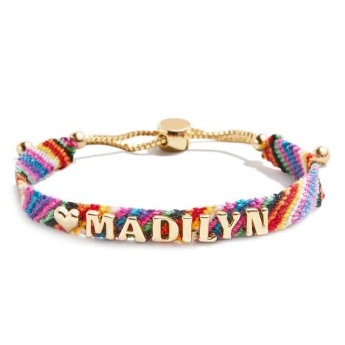 Custom Woven Friendship Bracelet