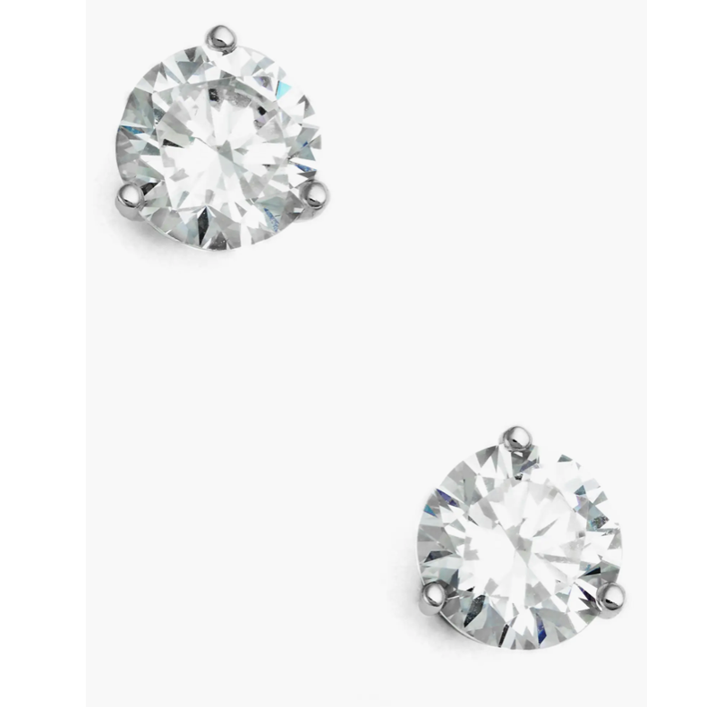 Cubic Zirconia Stud Earrings