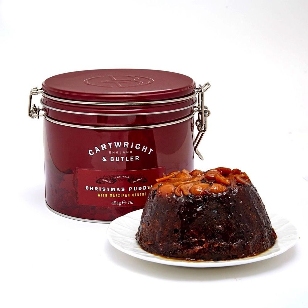 Cartwright & Butler Christmas Pudding With Marzipan Centre 908g