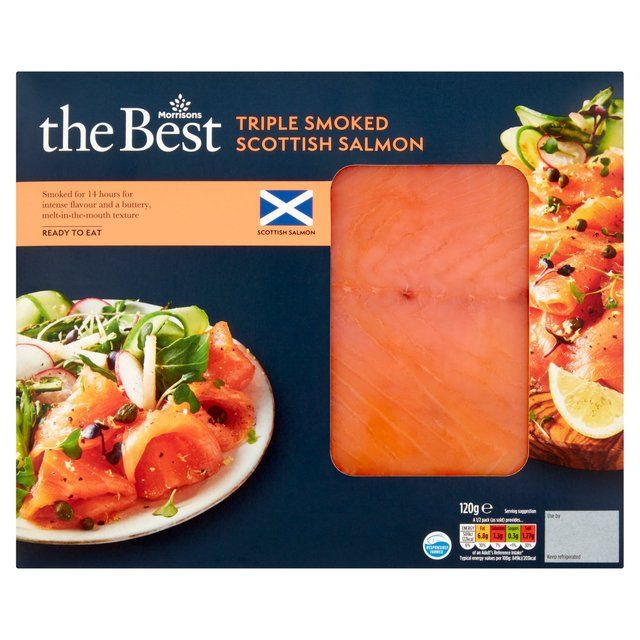 Morrisons The Best Scottish Smoked Salmon 120g