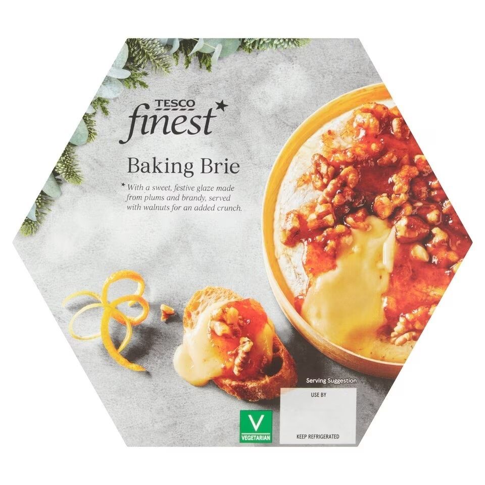 Tesco Finest Smoked Baking Brie