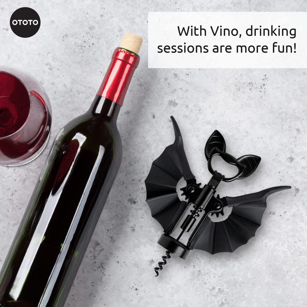 Vino Spooky Bat Wine Opener 