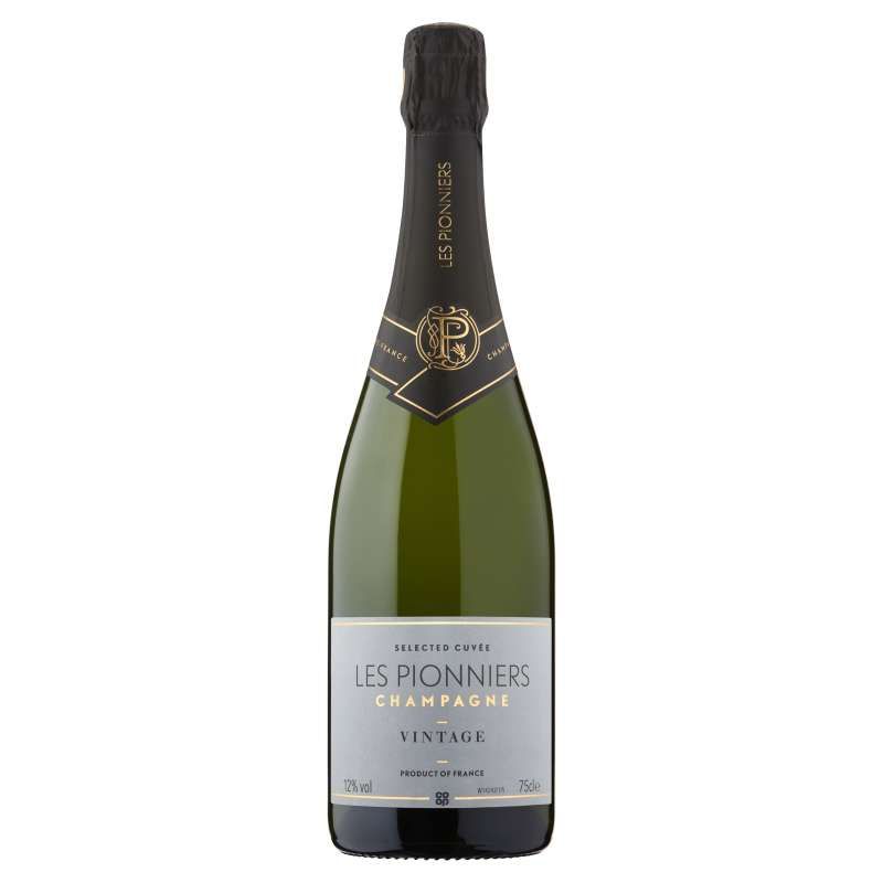 Co-op Les Pionniers Brut Vintage Champagne
