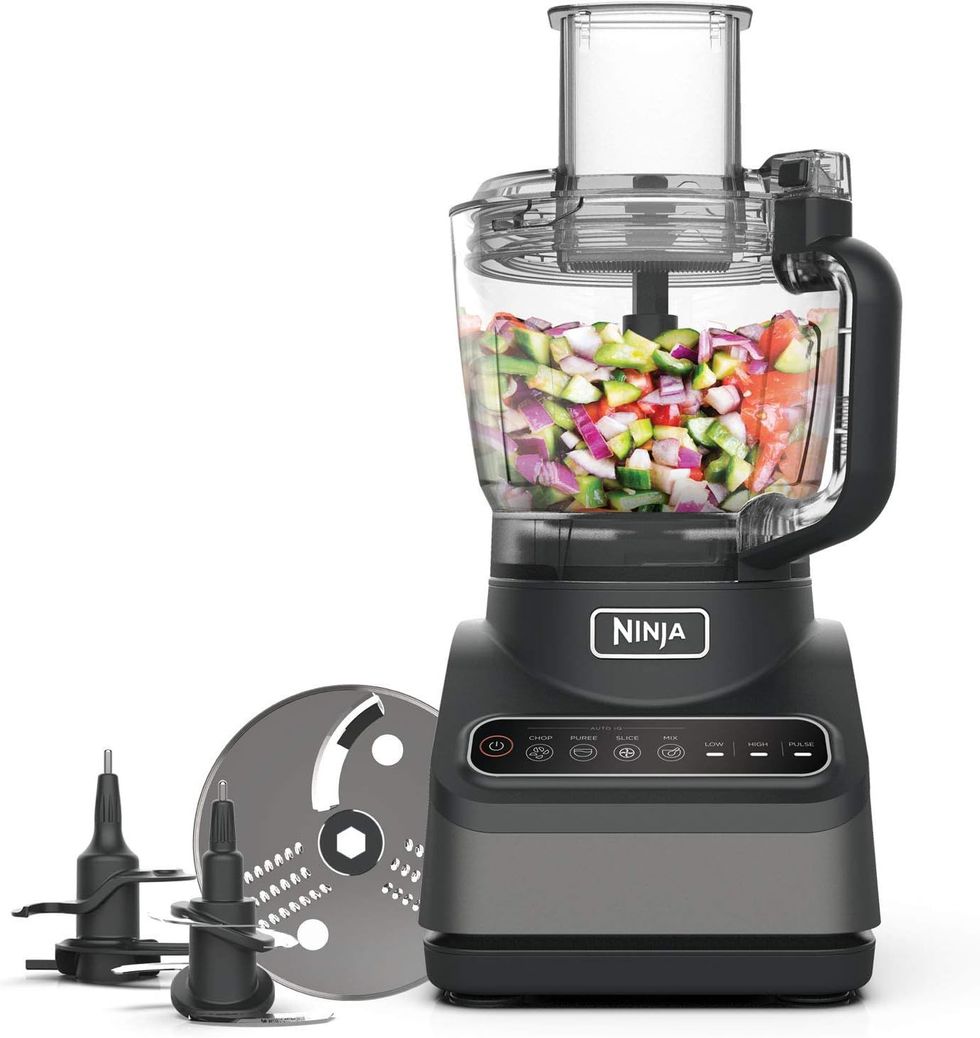 Food Processor with 4 Automatic Programs