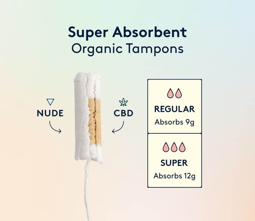 Daye's CBD tampons (pack of 12)
