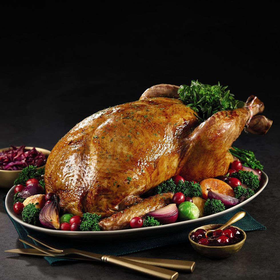 Aldi Specially Selected British Free Range Bronze Roly Poly Whole Turkey With Giblets