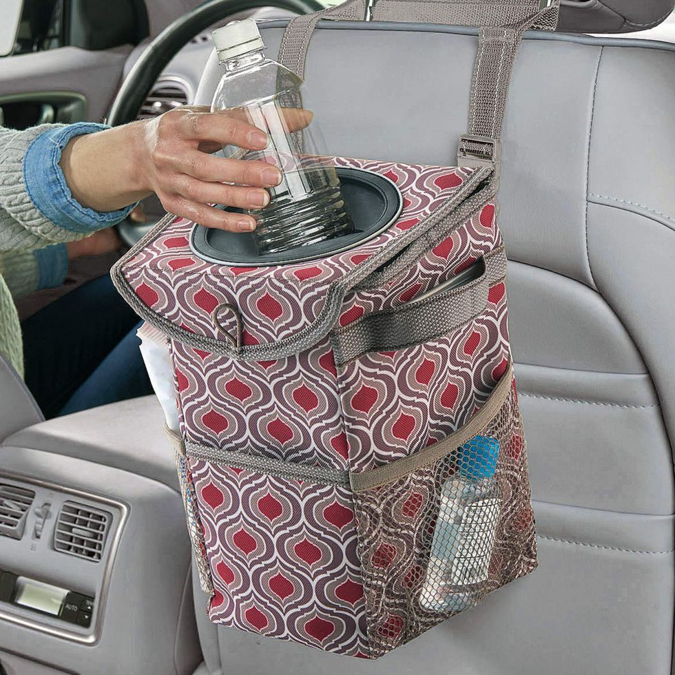 High Road Car Seat Organizer for the Front Passenger or Back Seat with Cup  Holder Dividers and Easy Carry Handle