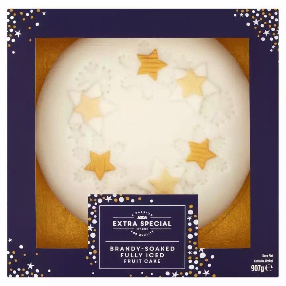 ASDA Extra Special Brandy-Soaked Fully Iced Fruit Cake 907g