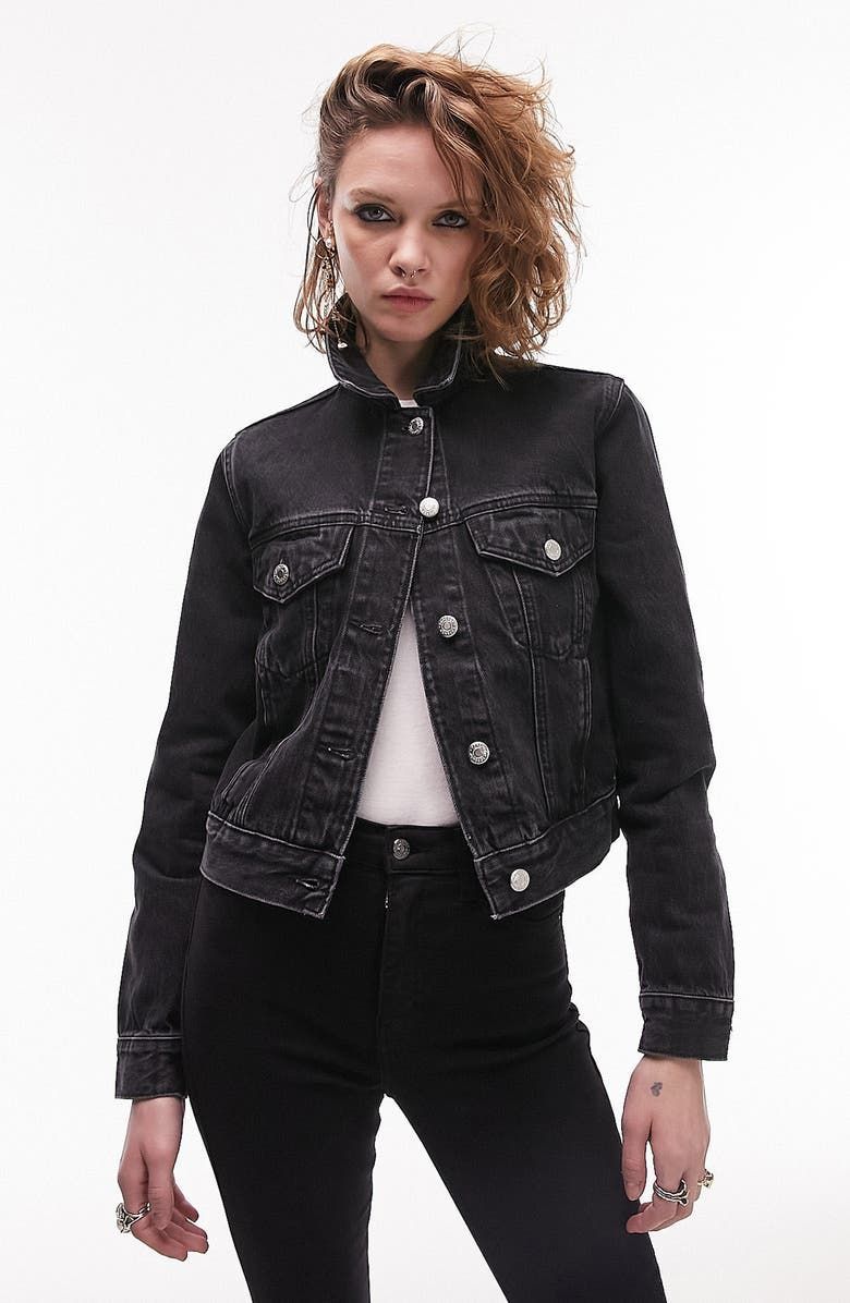 Oversized Light Washed Ripped Denim Jacket Womens | Denim jacket women,  Oversized black denim jacket, Black denim jacket