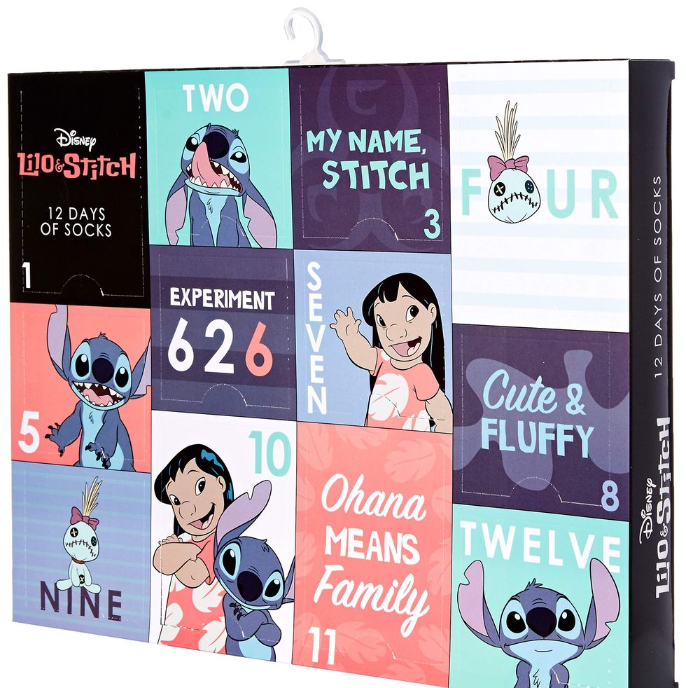 Disney Stitch Advent Calendar 2023 Kids, Fill Your Own Christmas Calendar